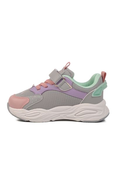 AYAKMOD Pantofi sport pentru copii Ice Velcro cu model Evo P