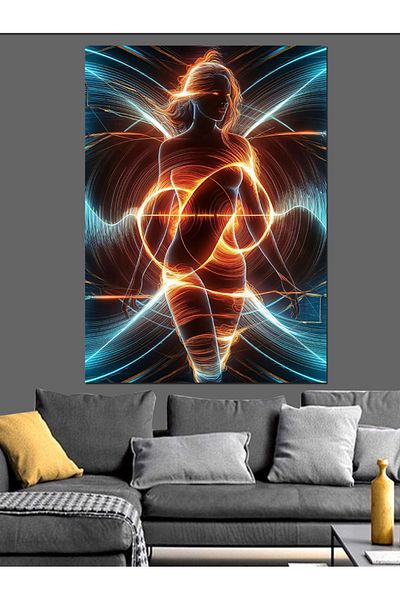Tablomega Pânză decorativă Energy Size - Lemn MDF