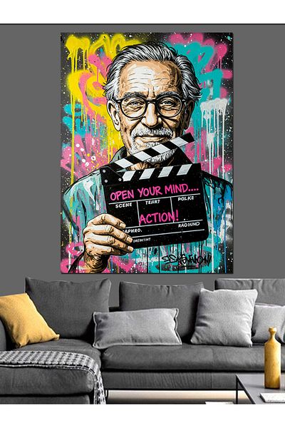 Tablomega Free the Thought Writing Decorative Canvas - Mdf Wooden Painting