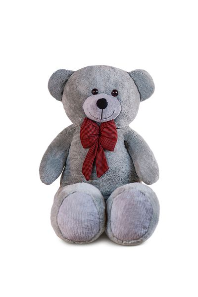 Özgüner Oyuncak 125 cm Large Teddy Bear with Bow Tie - Large Size, New Design
