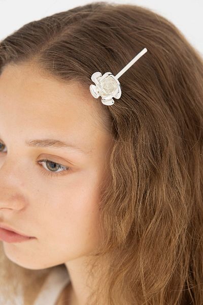 DeFacto 2 Stück Blume Detaillierte dünne Schnalle D0177AXNS