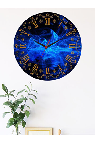 Deep Craft Deepcraft Decorative Stylish Wooden Silent Flowing Wall Clock Livi...