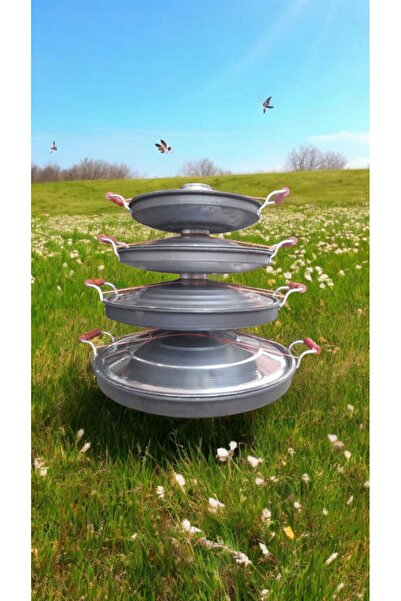 SOBACI AYDIN 50cm Duvarlı Et Kavurma Sacı Kalın Saç Kavurma Özel Üretim Wok T...