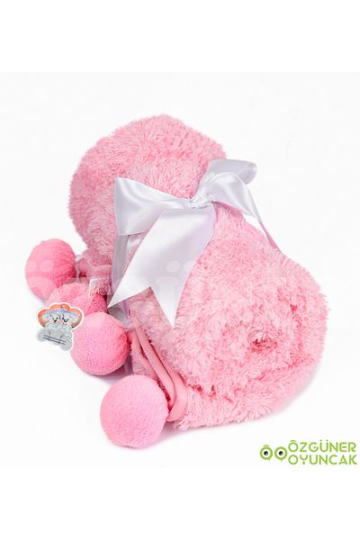 Özgüner Oyuncak Baby/Child Blanket with Pompom