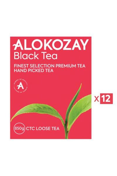Alokozay CTC Loose Black Tea 850 grams X Pack of 12