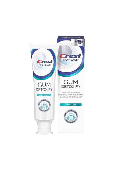 CREST Pro-Health (Gum Detoxify) Deep Cleansing Toothpaste 4.8 oz 136 Gr