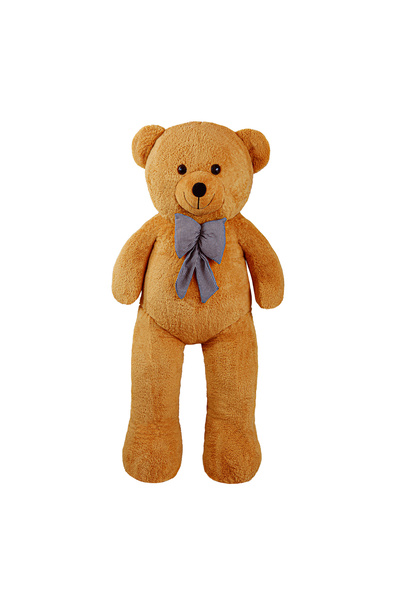 Pandamkee دمية دب بيضاء كبيرة مع ربطة عنق 130 سم