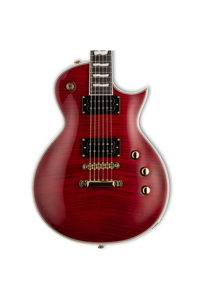 ESP LTD Ec-1000t Ctm See Thru Black Cherry Elektro Gitar