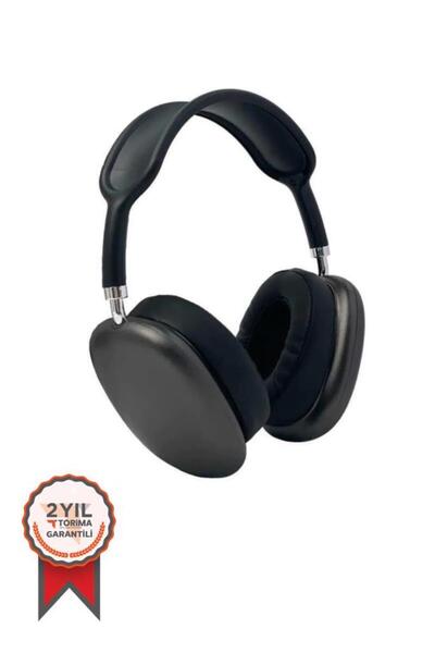 Torima Bluetooth Kulaklık Kulak Üstü Kablosuz Kulaklık P9 Siyah