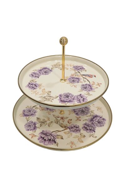 PR HOME Fiorella Enamel Two Tier Cookie Holder