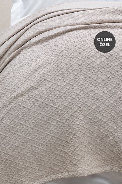 Yataş Beige Spanish Rifle Kallista Double Personality Cotton Pike