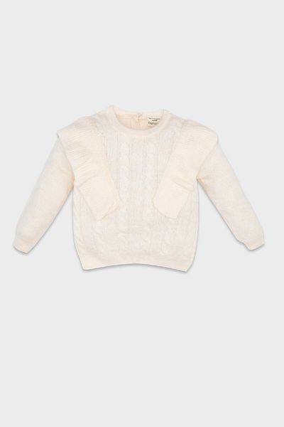 DeFacto Baby Girl Crew Neck Knitwear Sweater A4086A524Au