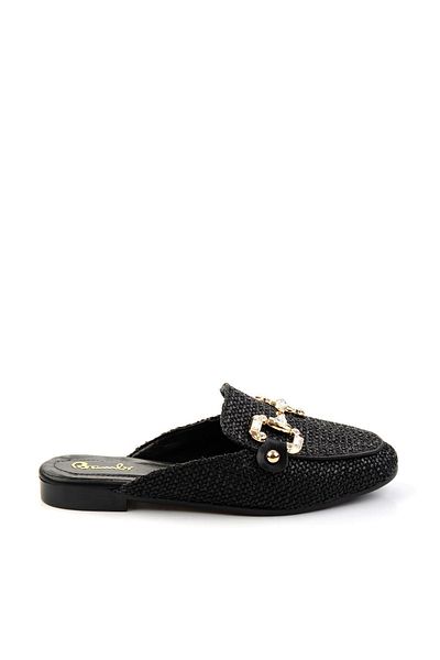 Bambi Black Women's Slippers K 04688001828