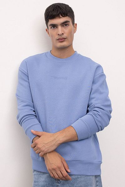 DeFacto Φούτερ με στάμπα Crew Neck Box Fit X8282az24au