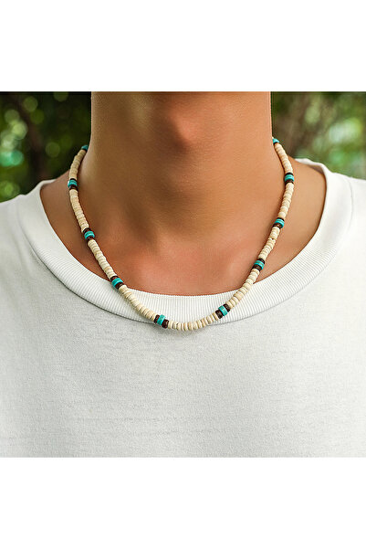 Choice Color 2 9 Styles Mens Summer Beach Wooden Beaded Surfer Necklace Simpl...