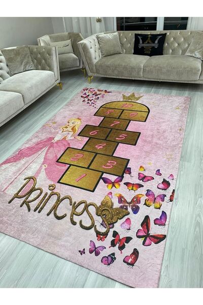 LİMAY غطاء سجاد للأطفال - غطاء سجاد بدون إسفنجة - قابل للغسل - عملي - نماذج غطاء سجاد مزخرف