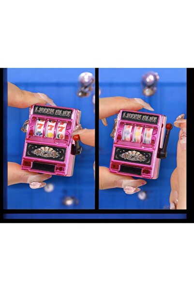 Fivy Slot Machine Keychain, Charm, Flip Sleeve Detailed