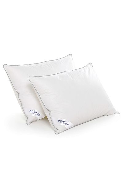 Essience Set Of 2 Pillows 50x70 Cm, Premiumcollection, Memory Insert, Nanofiber Filling, 100%cotton