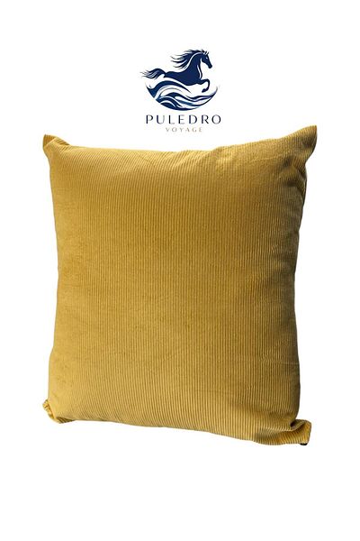 Puledro 50X50 Velvet Throw Pillow Cover Decorative Pillow Cover, Soft Luxury Textured Sofa Cover