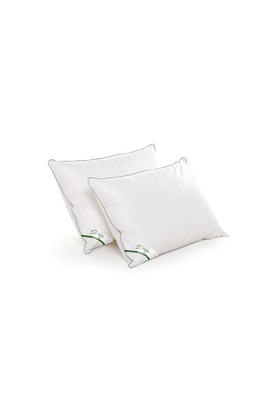 Green Future Set of 2 Sleep by Green Future pillows 10% goose down 90% goose feather, 50x70 cm
