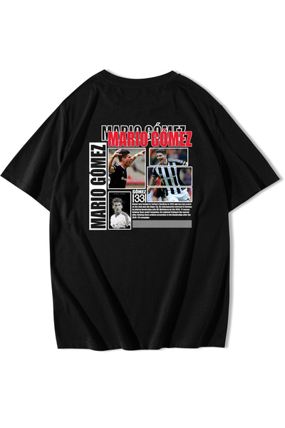 BRZ COLLECTION Unisex Oversize Mario Gomez T-shirt