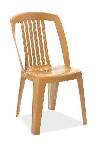 Papatya Favori Sandalye Teak - Plastik Bahçe Balkon Sandalyesi