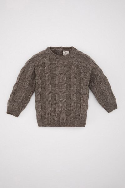 DeFacto Baby Boy Crew Neck Pletený svetr A3854A524Wn