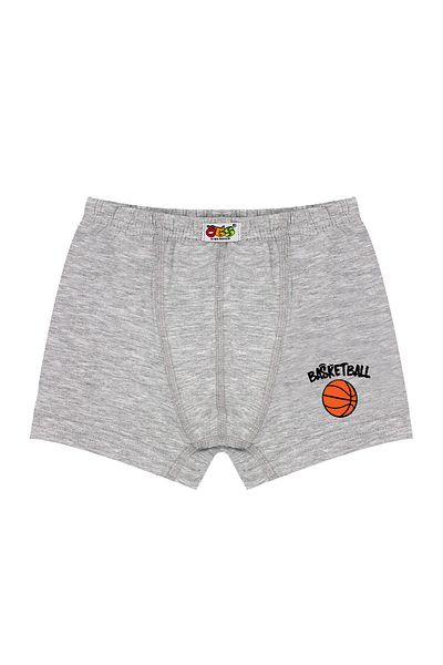 Öts Boy's 3-Piece Colorful Basketball Printed Cotton Lycra Boxer