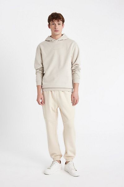 DeFacto Φούτερ Jogger Regular Fit - Ελαστικό πόδι με τσέπες με φερμουάρ Y5511az24au