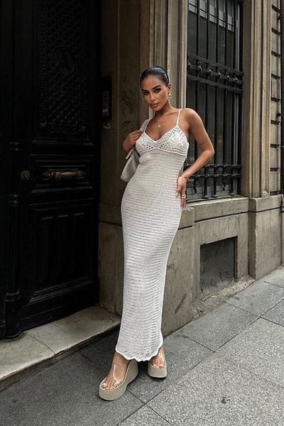 Kokosh moda Διάτρητο φόρεμα Artesmis 2773