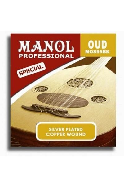 Manol مجموعة ملحقات العود موديل Mos95bk - سلك