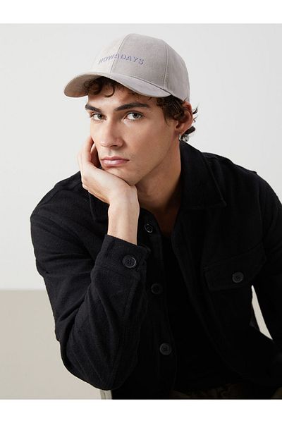 LC Waikiki MEN'S SUEDE FABRIC HAT