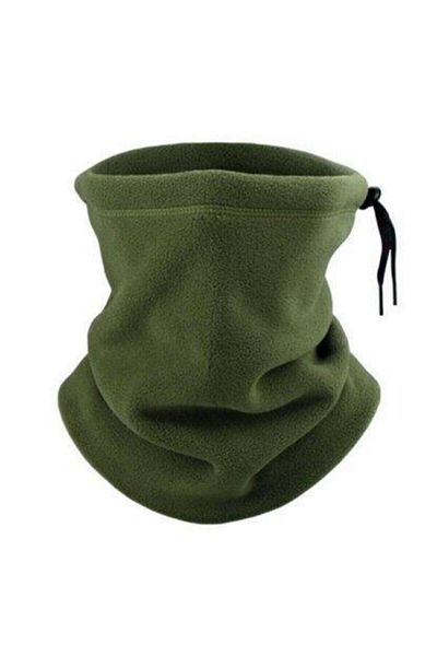 Momslab Guler polar pentru gât și beretă polară Beretă/Guler pentru gât de tip militar unisex