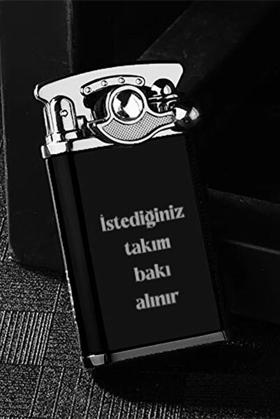 İŞTE BU Kişiye Özel İsimli Lüks Metal Çakmak Takım Baskılı