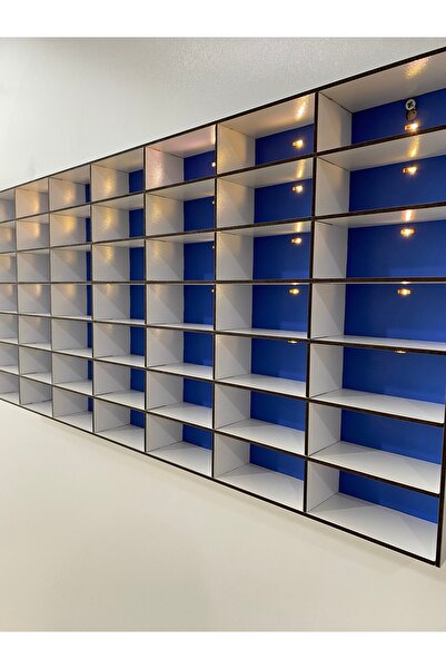 Home Işıklı Oyuncak Araba Garajı Duvara Monte Oyuncak Işıklı Araba Rafı