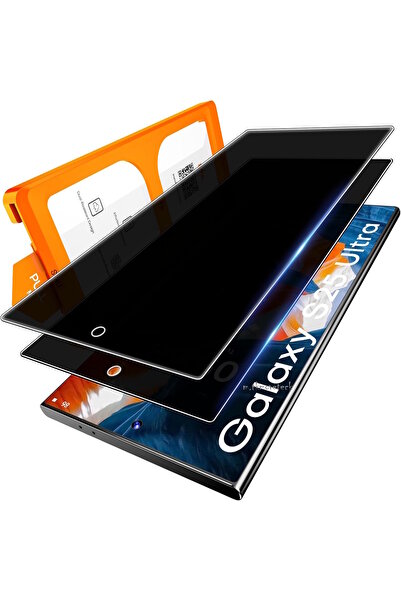 m.tk moveteck Samsung Galaxy S25 Ultra Uygulama Aparatlı Siyah Çerçeveli Tam ...