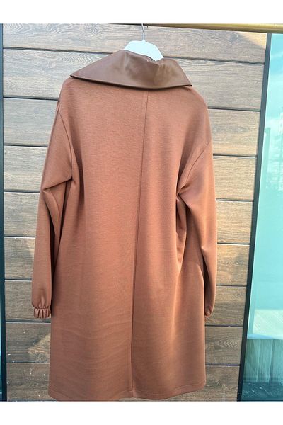 Otto Mesh and Leather Detailed Tunic