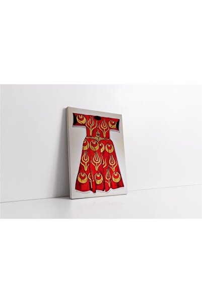 Tablosan Pictură pe pânză cu caftan roșu și galben