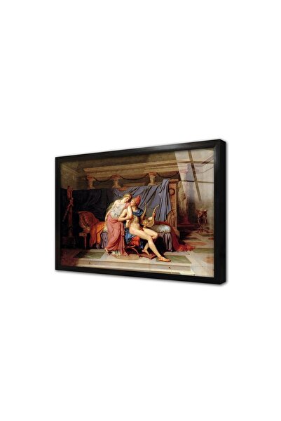 Tablosan Pictură pe sticlă înrămată Paris și Helen