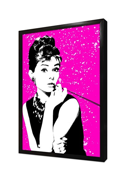 Tablosan Pictură MDF înrămată Audrey Hepburn
