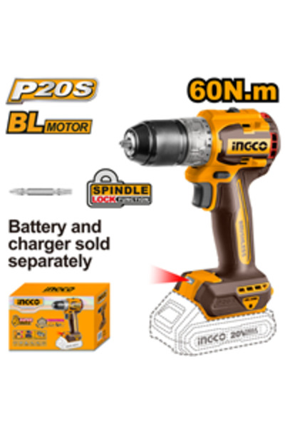 Ingco ING-CDLI206021 Li-ion Akülü Vidalama (Akü ve Şarj Aleti Hariç)