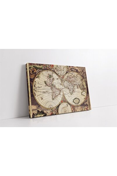 Tablosan Old World Map Canvas Print