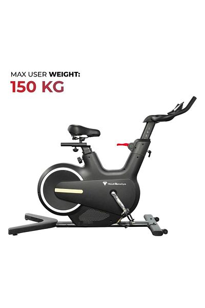 YALLA HomeGym Warriors Spin Bike, Indoor Exercise Bike with Magnetic Resistance, 8KG Flywheel