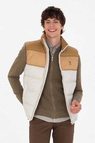 FASHIONLINE Inflatable Color Block Men's Vest