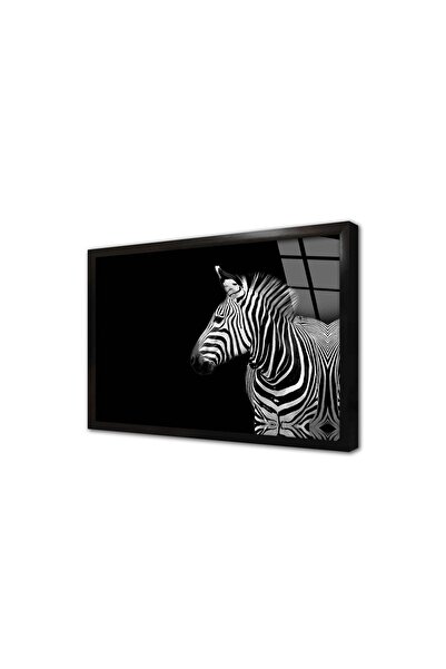 Tablosan Tablă din sticlă cu cadru zebră 20x30 cm