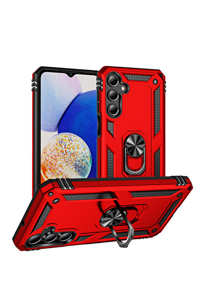 kılıffuarı حافظة سامسونج جالاكسي A16 Derbe ممتصة للصدمات مع غطاء خزان بحامل م...