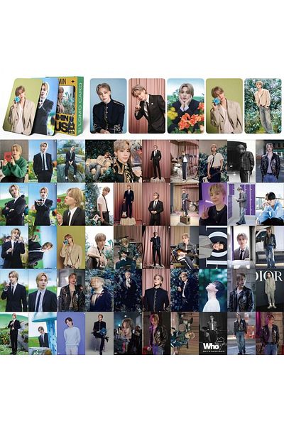 Kpop Dünyasi Bts Jimin'' Muse'' Double Sided Printed Lomo Card Set