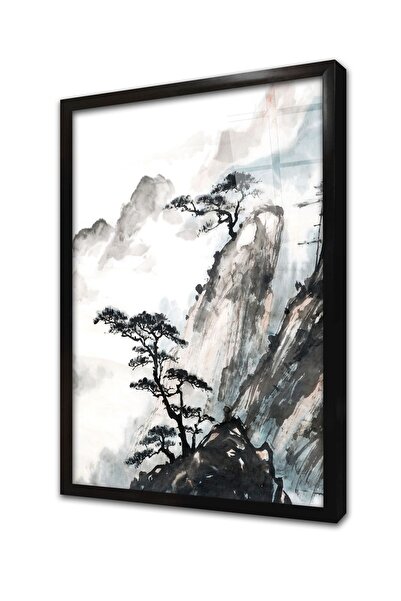 Tablosan Tablou din sticlă cu cadru de copac