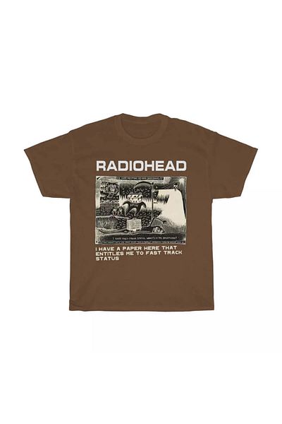 Favorim50ton Унисекс тениска Radiohead DNA Breeding