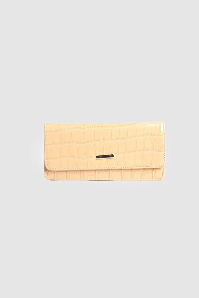 La La'Graccio Paris La'Graccio Paris MNG Муадил Кроко Cüzdan Nut